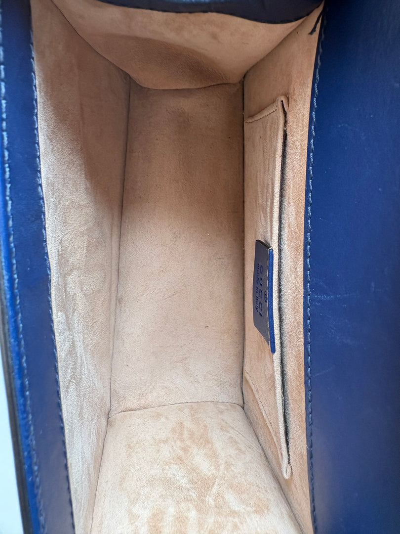 Gucci Sylvie Blue Small Bag