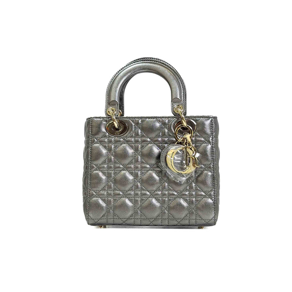 Dior Small Metallic Green Lady Dior - Jiaxyk