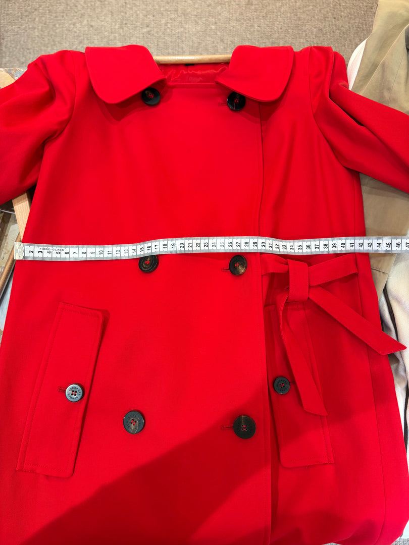 Burberry Trench Coat Red Size 10