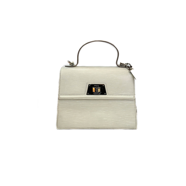 Louis Vuitton White Epi Top Handle Sevigne Bag - Jiaxyk