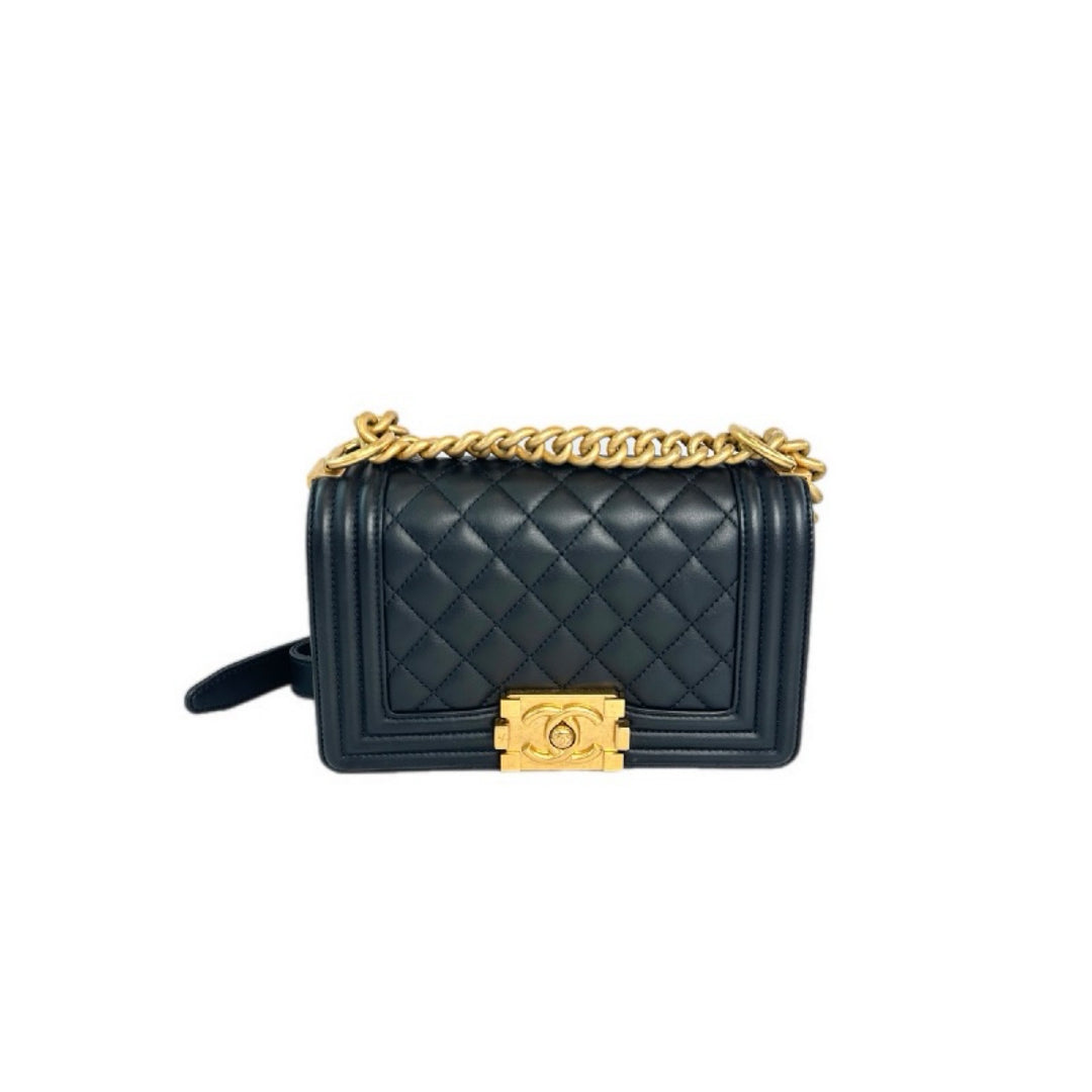 Chanel Leboy Small Black Lambskin Bag
