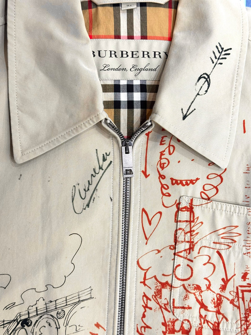 Burberry Clothing Jacket With Painting 165/71A