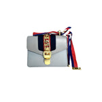 Gucci Sylvie Mini Grey Chain Shoulder Bag - Jiaxyk