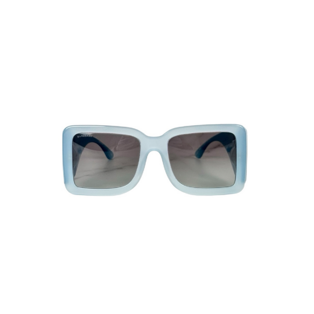 Burberry Transparent Pale Blue Sunglasses