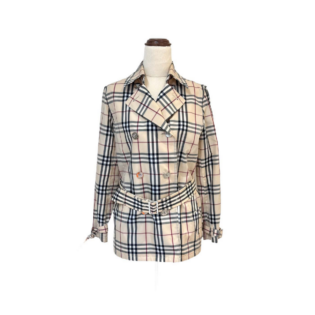 Burberry Jacket Check Design 38