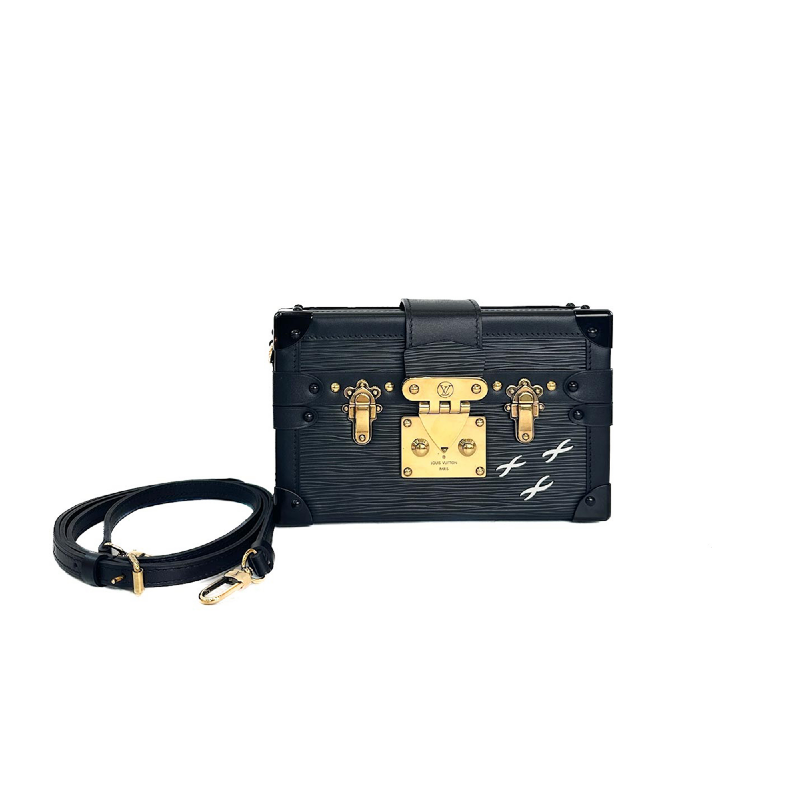 Louis Vuitton Petite Malle Black Bag Epi