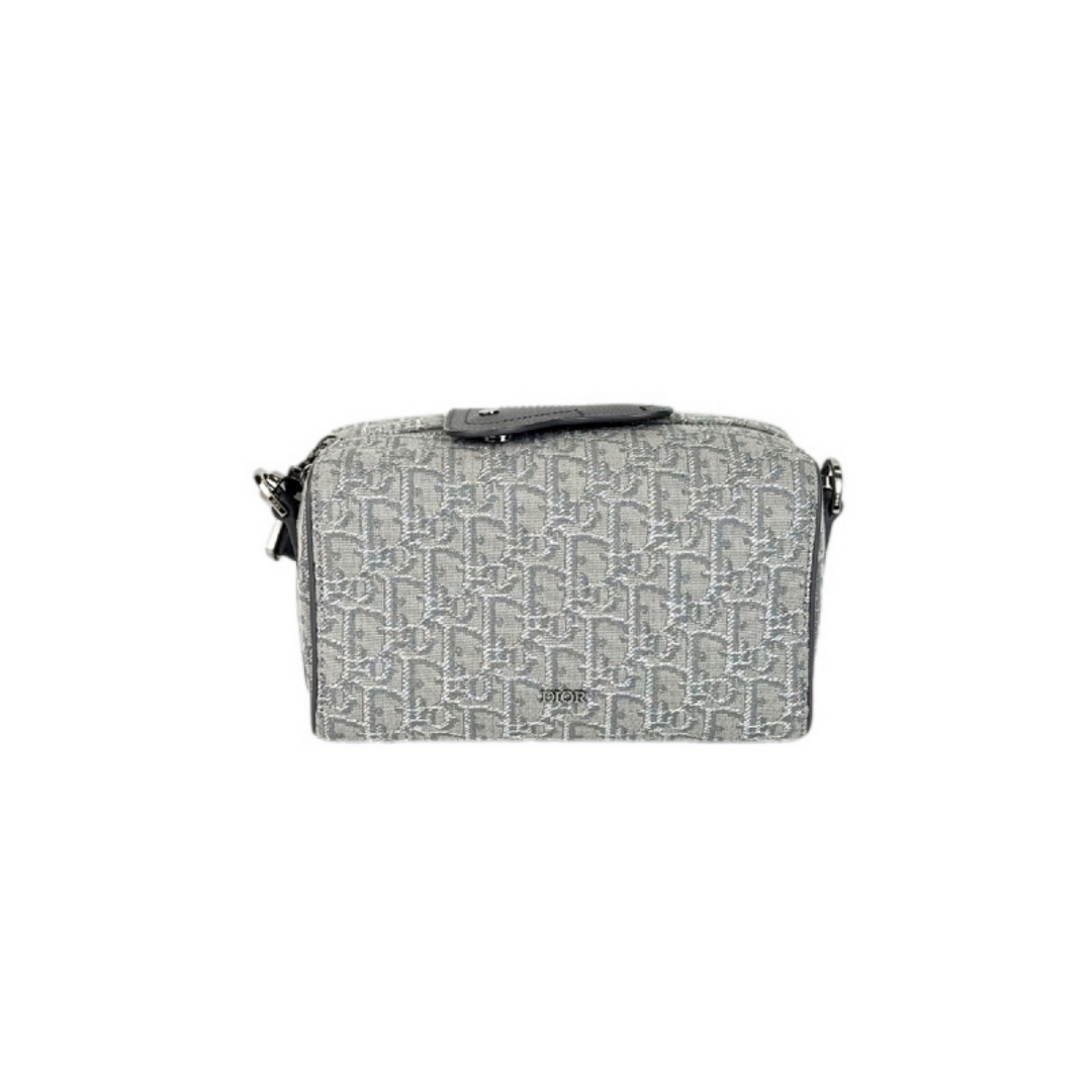 Dior Grey Oblique Lingot 22 Bag