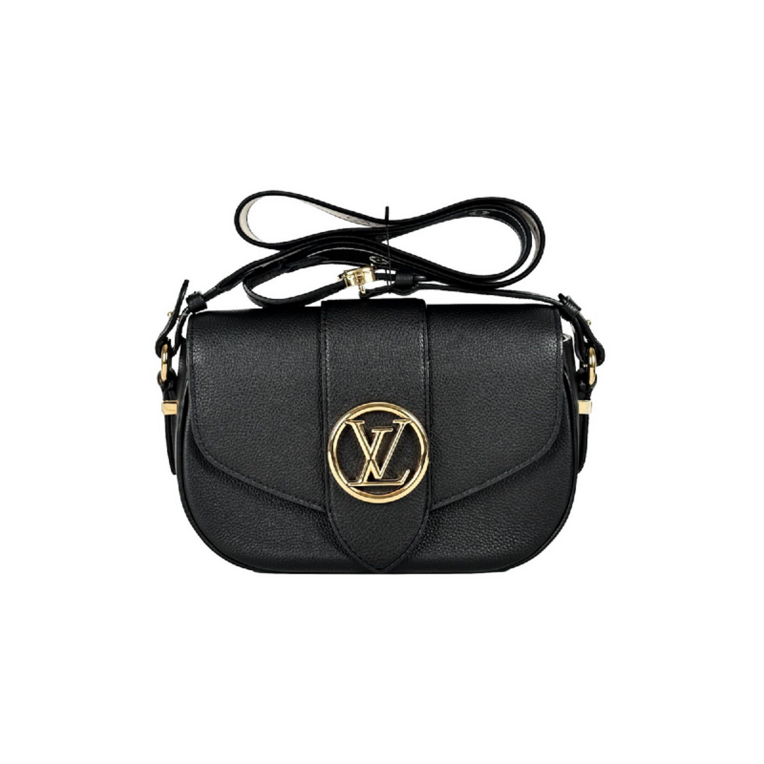 Louis Vuitton LV Pont 9 Bag Black Calfskin