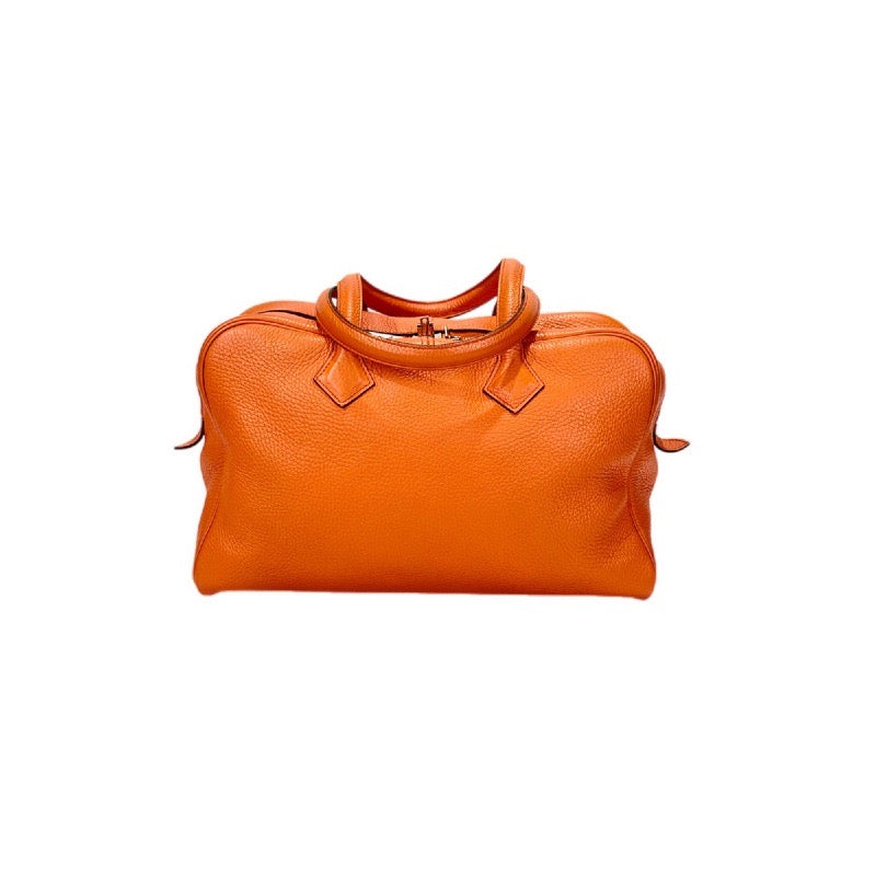 Hermes Orange Victoria Bag
