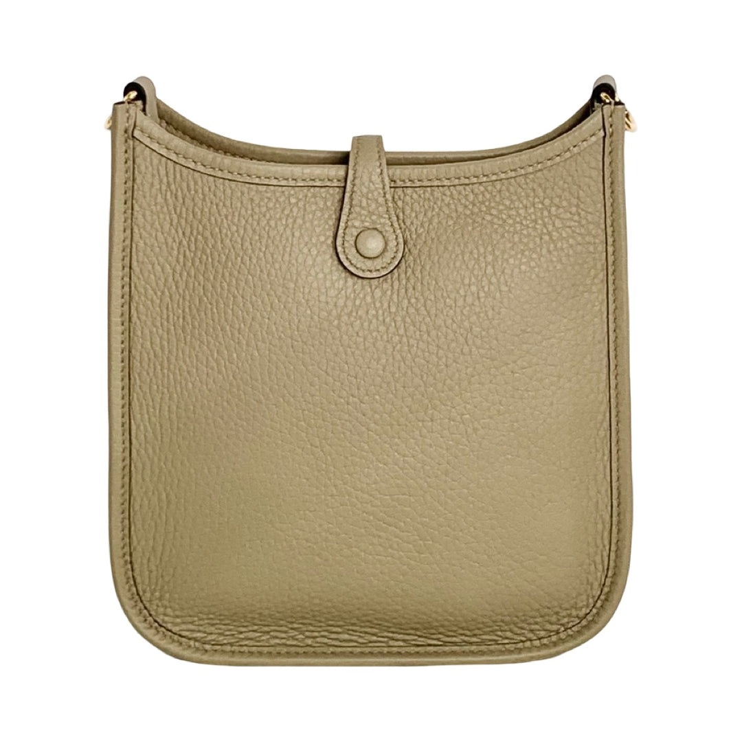 Pre-owned Hermes Evelyne Mini Bag Beige Marfa in TC Leather - photo 3
