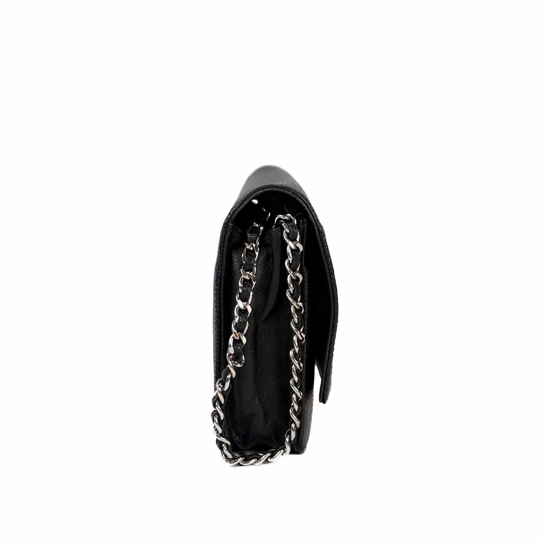 Chanel Black CC Logo WOC Bag