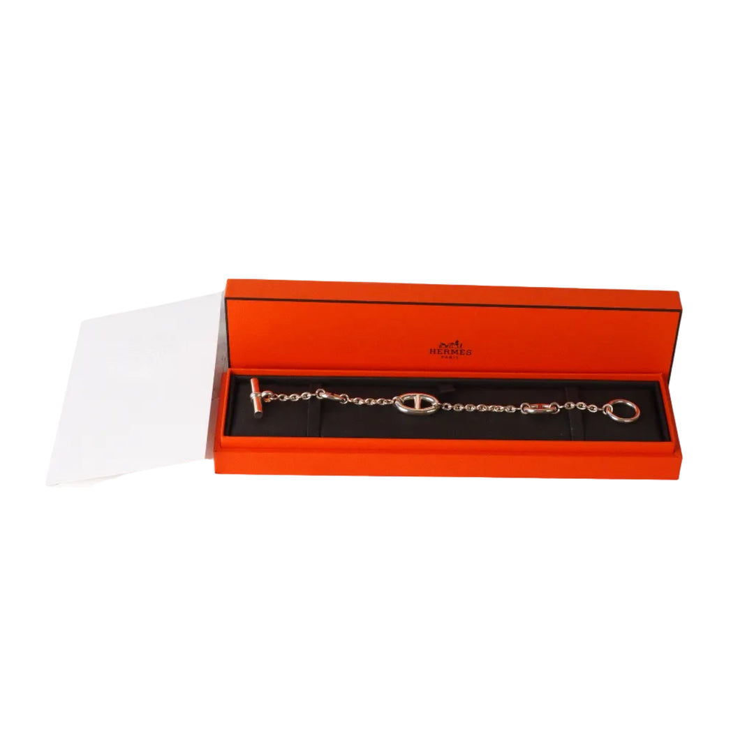 Hermes CA Farandole Silver Bracelet 