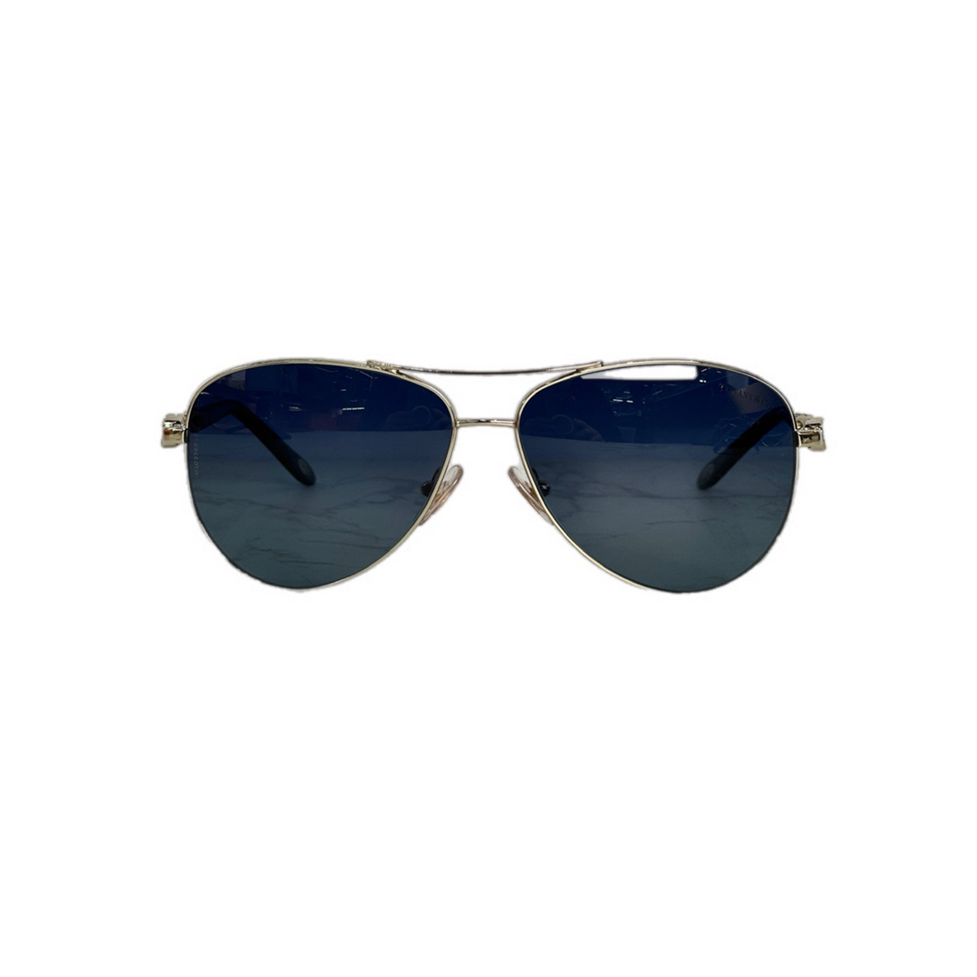 Tiffany Aviator Blue Sunglasses