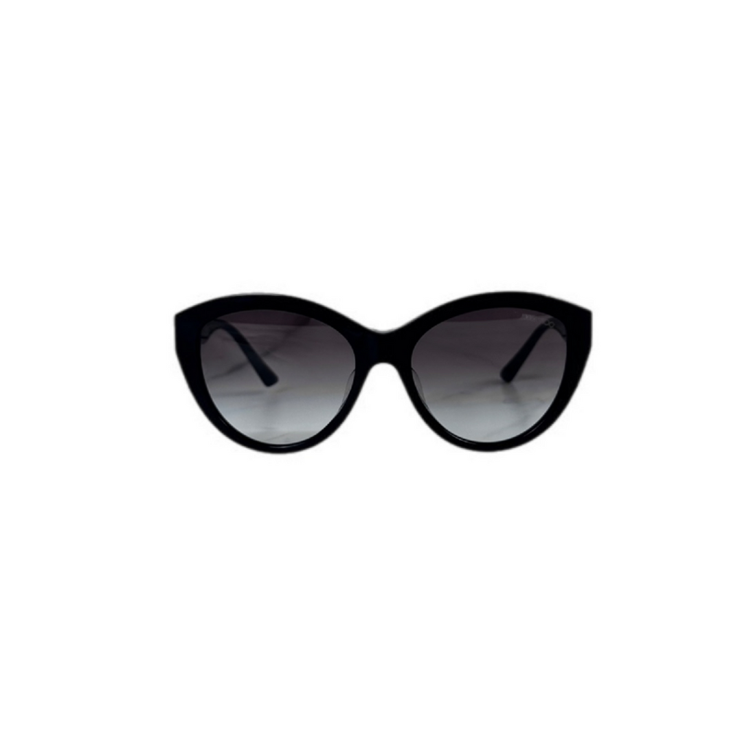 Jimmy Choo Black Frame Gradient Grey Sunglasses