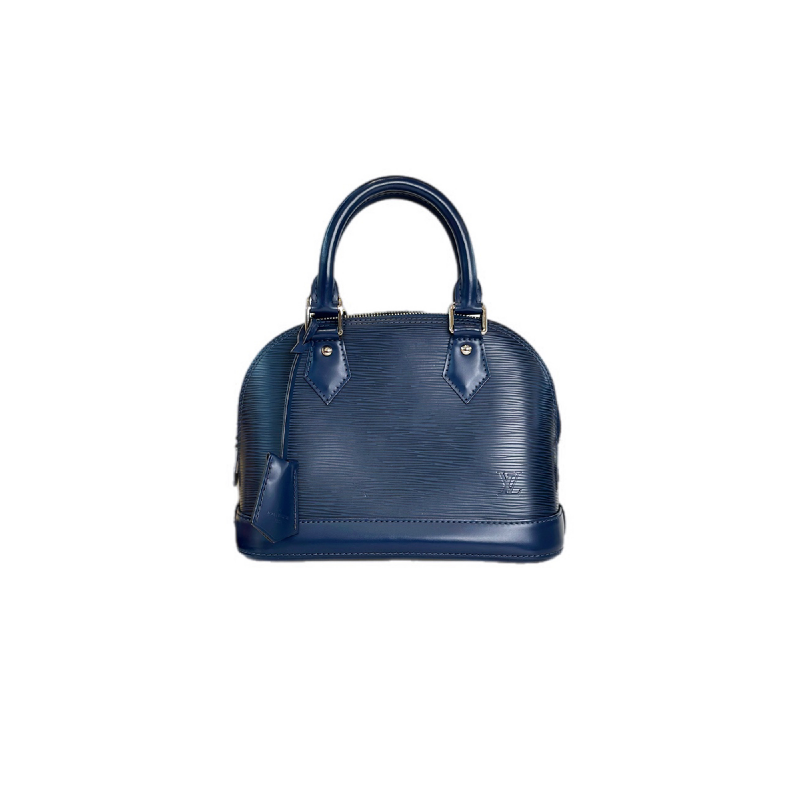 Louis Vuitton Alma Bb Blue Bag