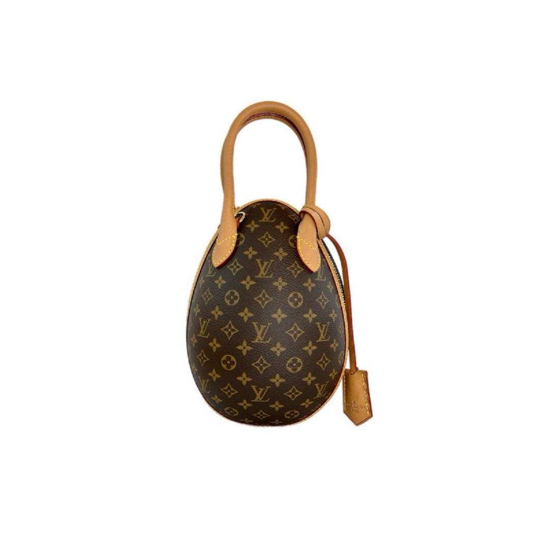 Louis Vuitton Monogram Canvas/Black Egg Bag