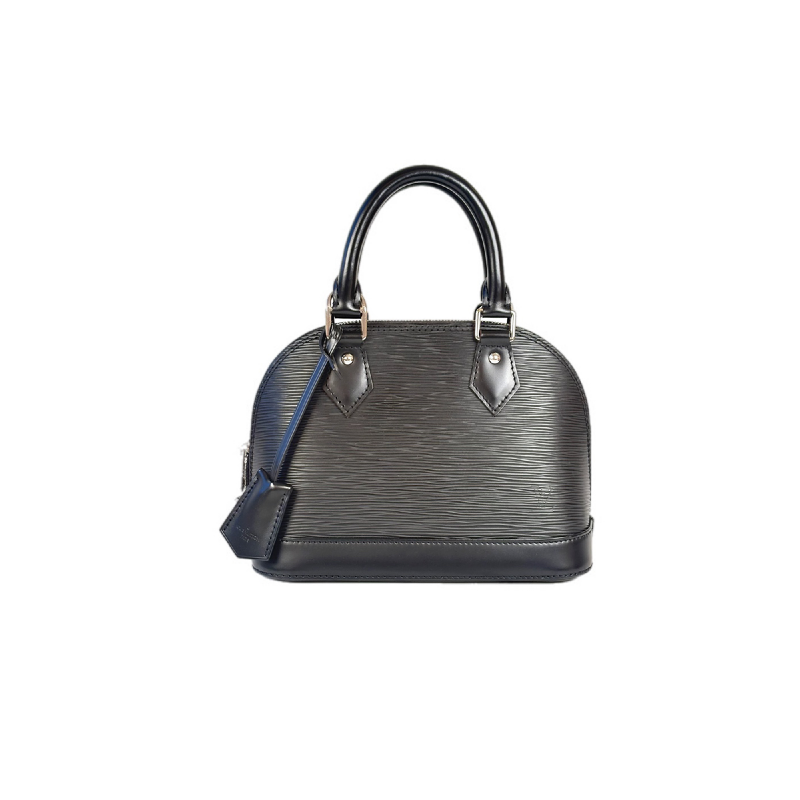 Louis Vuitton Alma Bb Black EPI Bag
