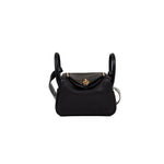 Hermes Lindy Mini Black Volupto Calfskin - Jiaxyk