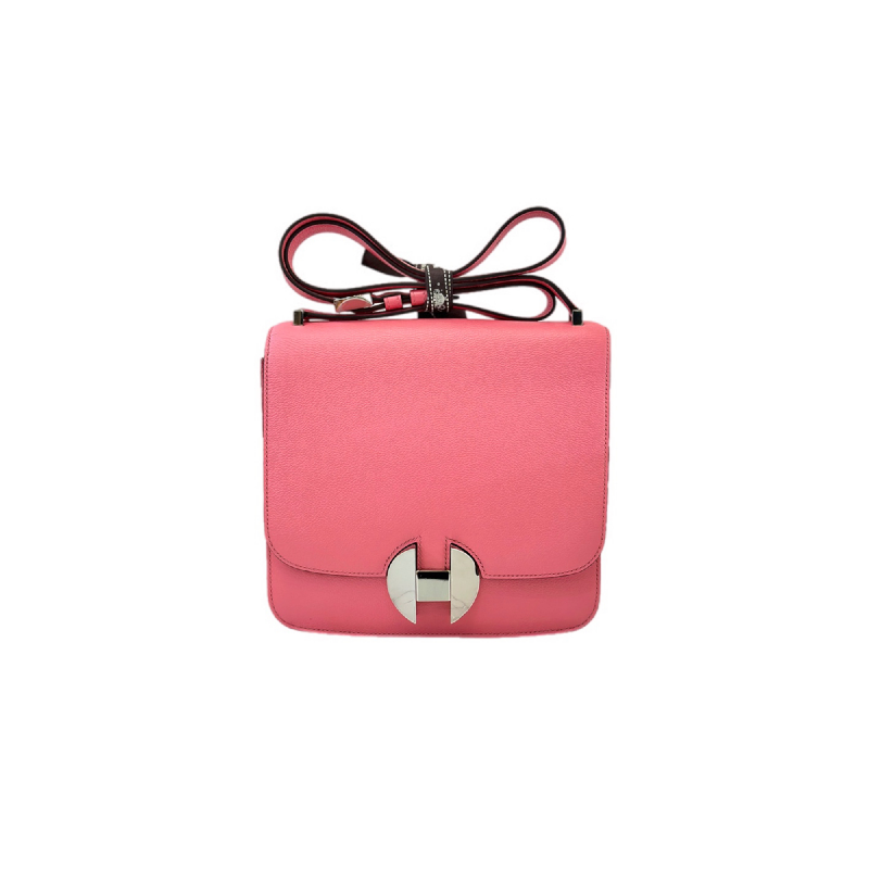 Hermes 2002 Bag Evercolor K4 Rose Ete