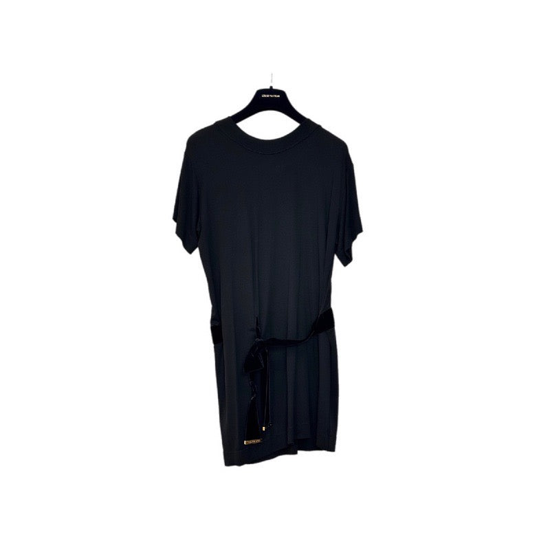 Louis Vuitton Black Viscose T-Shirt Dress #34