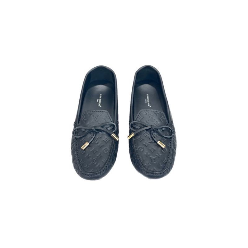 Louis Vuitton Black Ladies Loafer 36.5