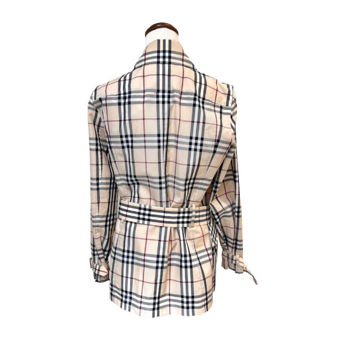 Burberry Jacket Check Design 38