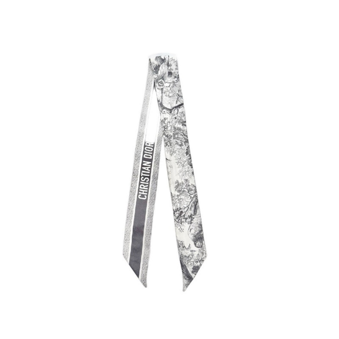 Dior Mitzah Toile De Jouy Grey Twilly