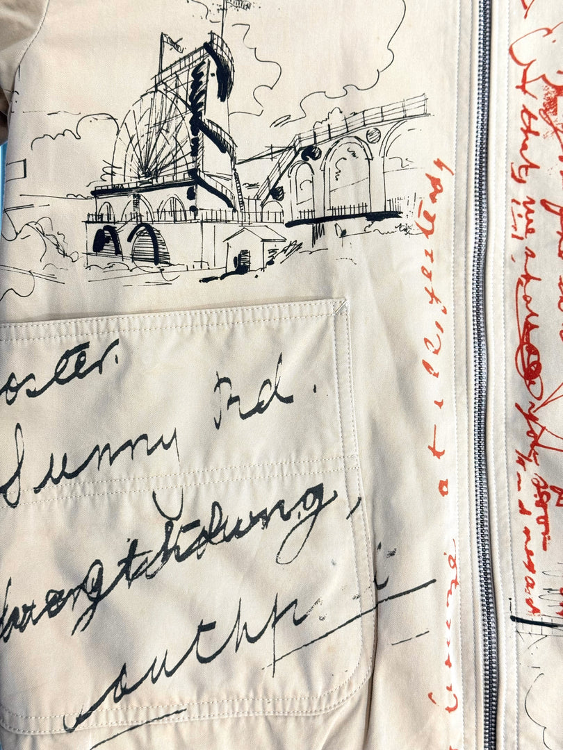 Burberry Clothing Jacket With Painting 165/71A