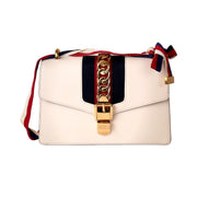 Gucci Sylvie White Small Bag