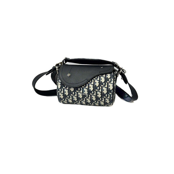 Dior  Roller Mini Saddle Blue Bag - Jiaxyk