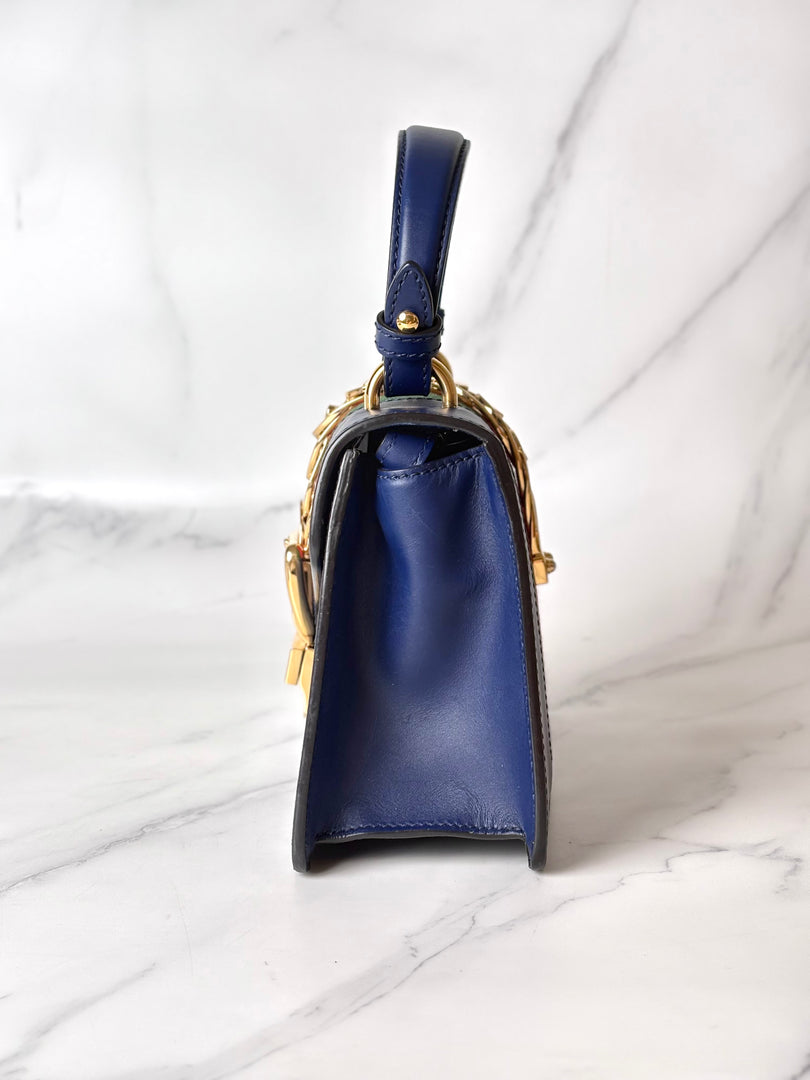Gucci Sylvie Blue Small Bag