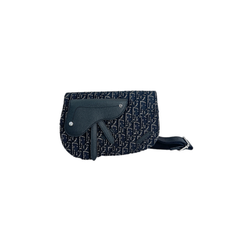 Dior Saddle Messenger Bag Black