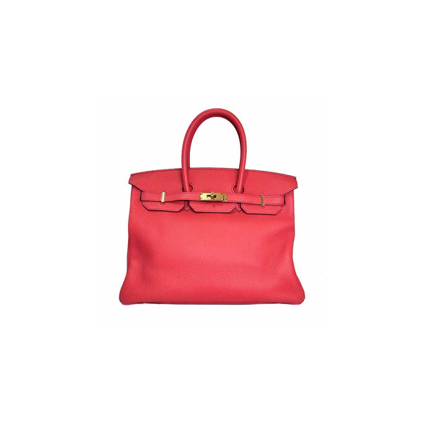 Hermes Birkin 35 Pink Rose Jaipur Togo - Jiaxyk