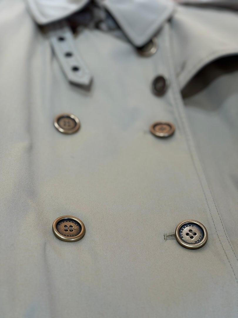 Burberry Classic Trench Coat Short Size 12#