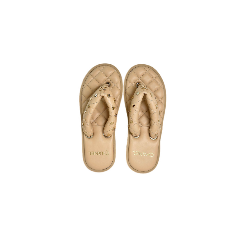 Chanel 23P Thongs With Charm #38