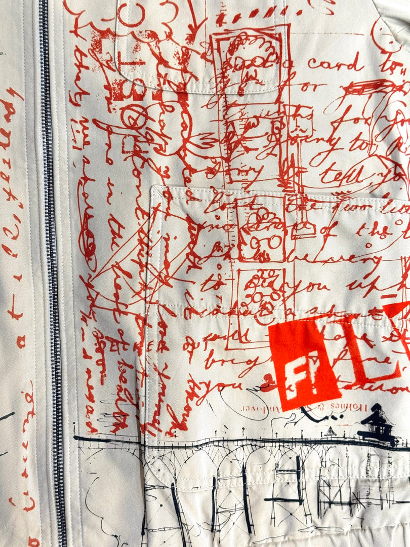 Burberry Clothing Jacket With Painting 165/71A