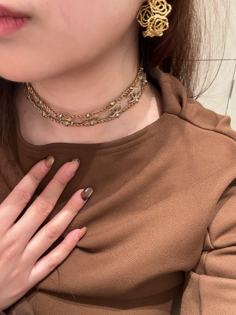 Chanel CC Logo Chocker 