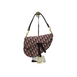 Dior Burgundy Saddle Bag - Jiaxyk