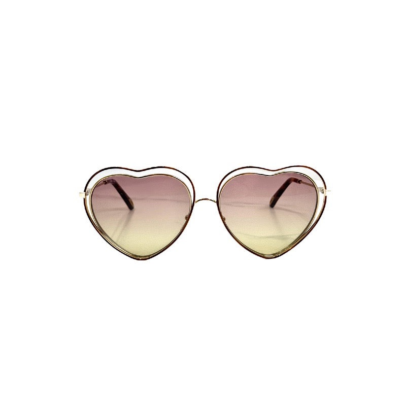 Chloe Heart Shaped Sunglasses