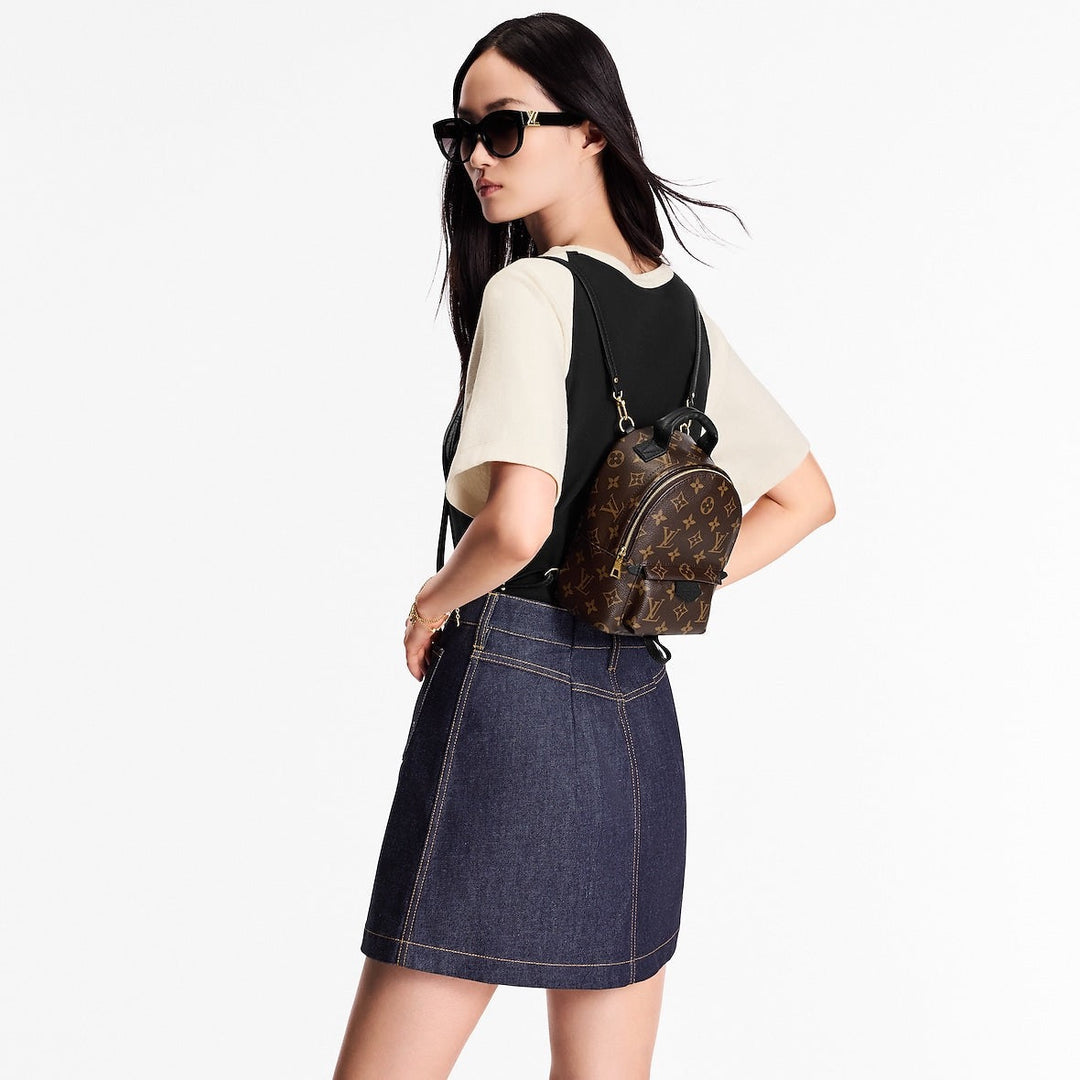 Louis Vuitton Palm Springs  Mini 17cm Monogram