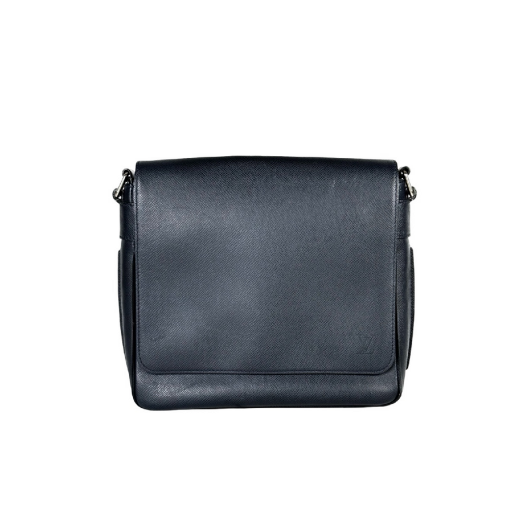 Louis Vuitton Men’s District Navy Messenger Bag