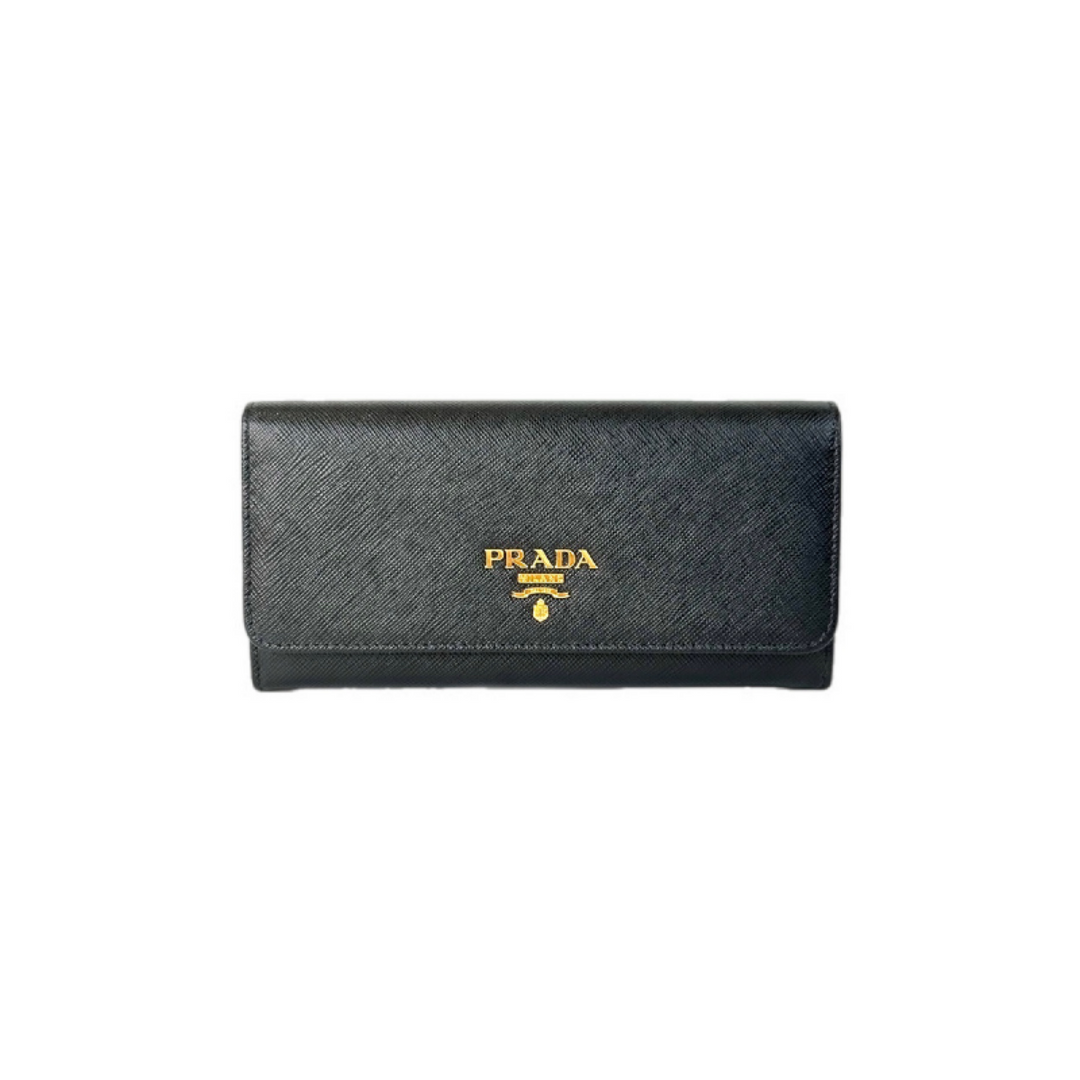 Prada Wallet Black Saffiano