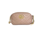 Gucci Marmont Small Camera Bag Nude Pink - Jiaxyk