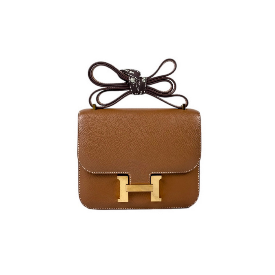 Hermes Constance Bag Mini Gold/Gold Epsom