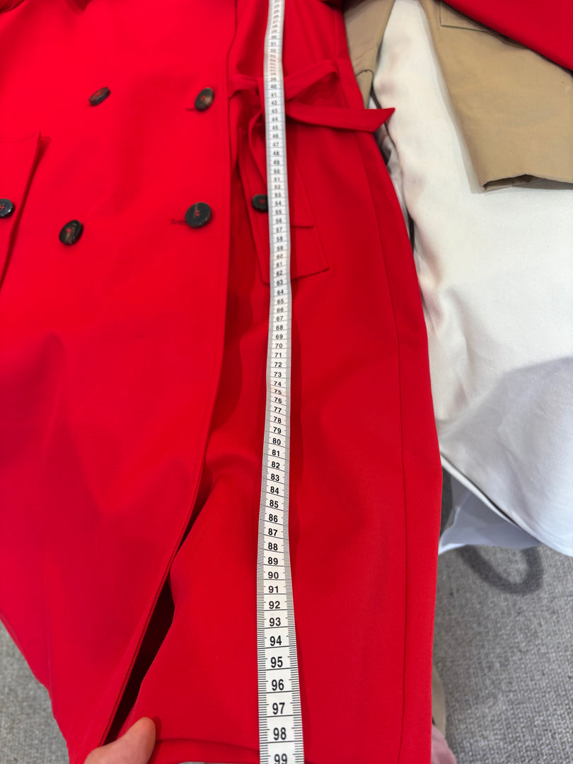 Burberry Trench Coat Red Size 10
