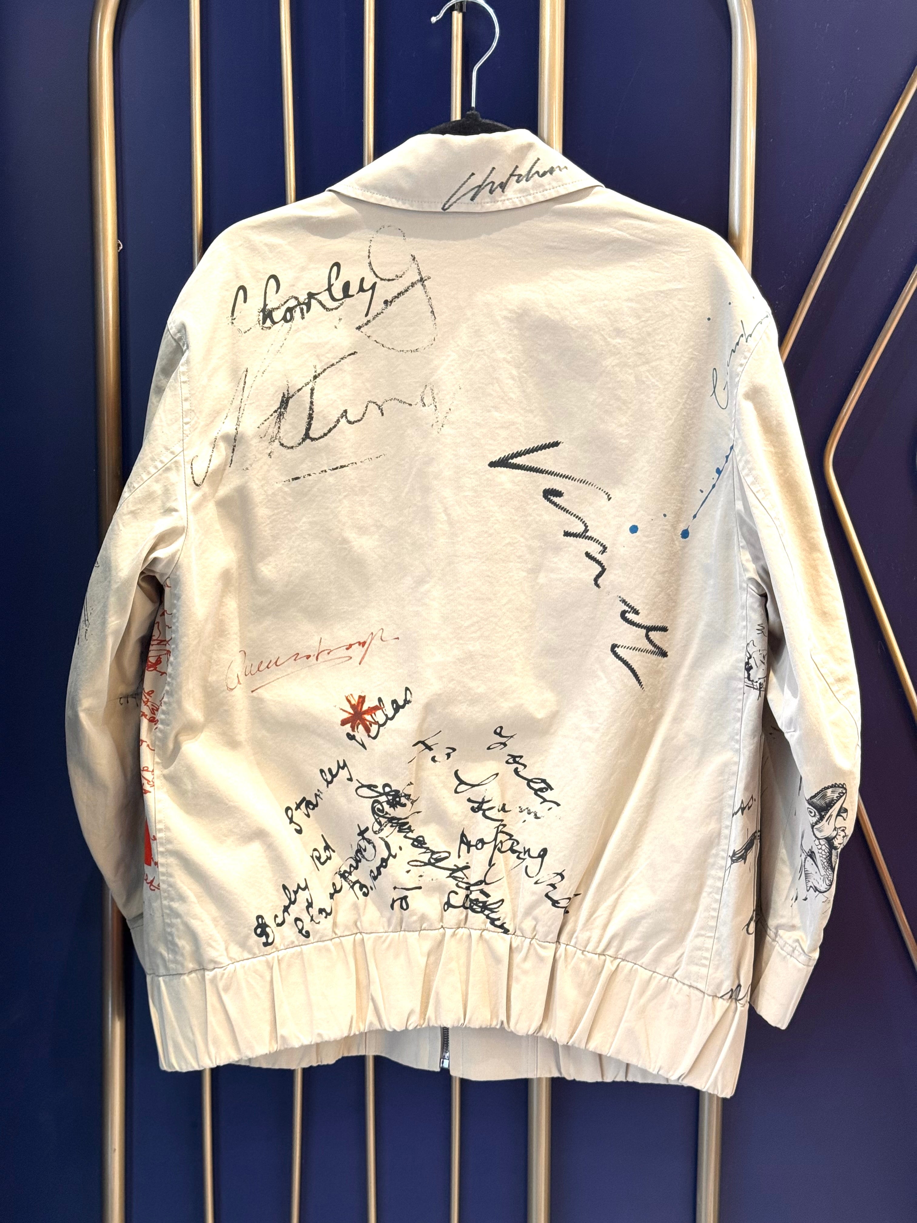 Burberry Clothing Jacket With Painting 165/71A