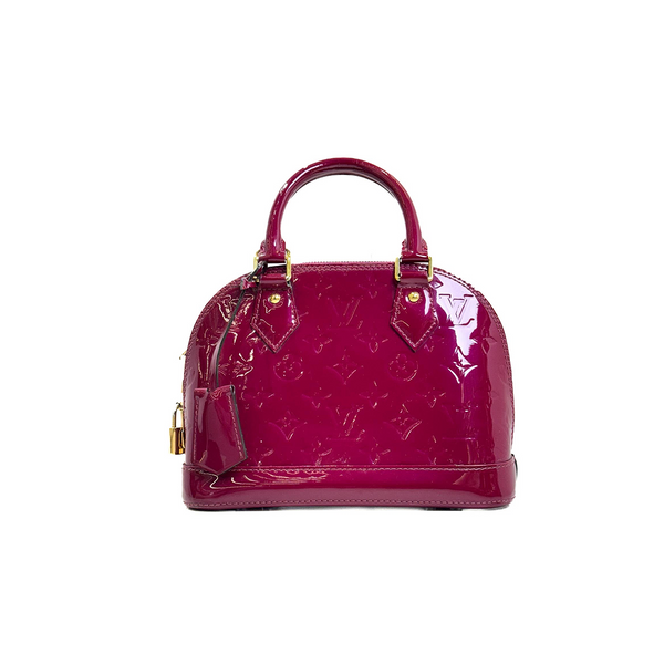Louis Vuitton Purple Patent Alma BB Bag - Jiaxyk