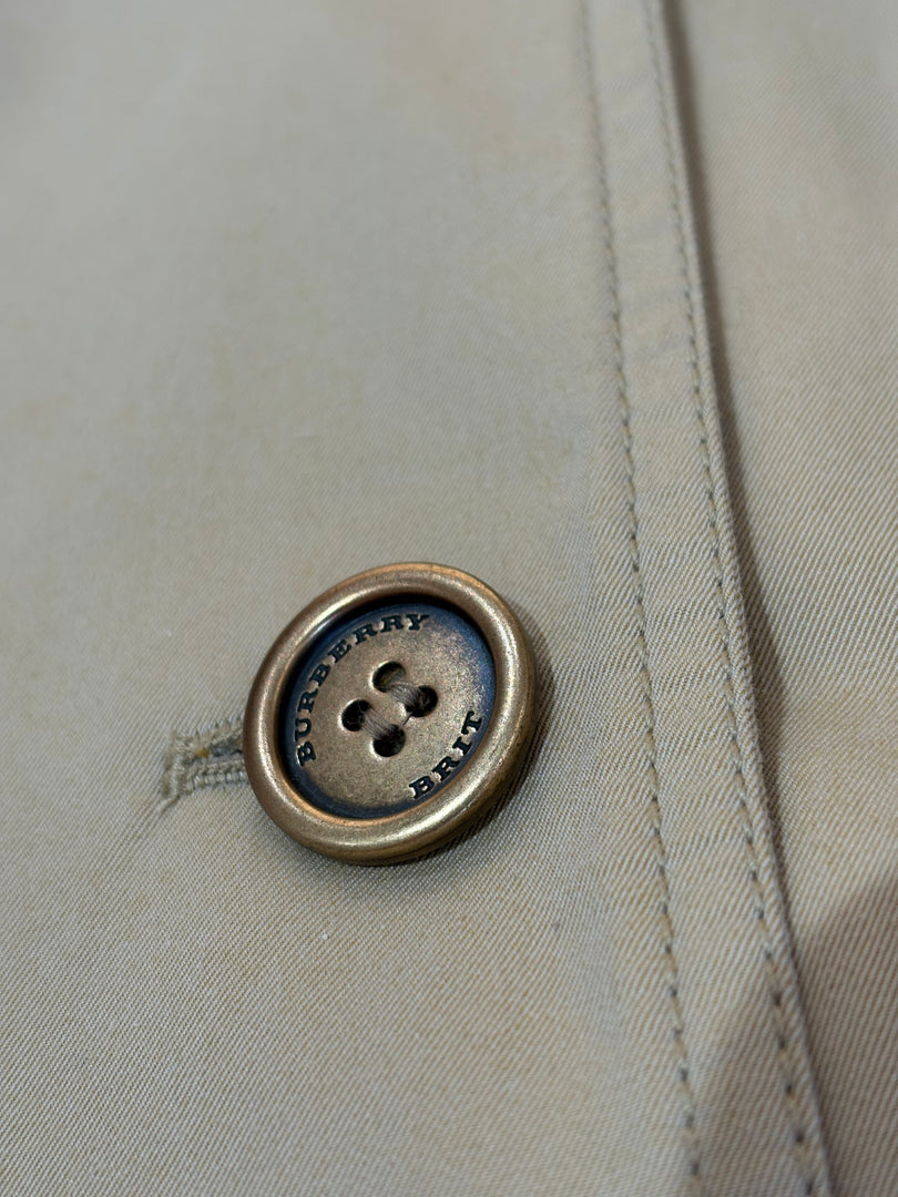 Burberry Classic Trench Coat Short Size 12#