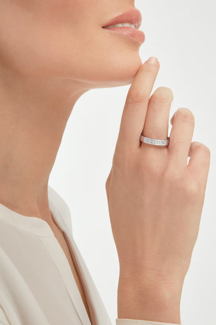 Bvlgari BZero 1  Ring With Diamond#9