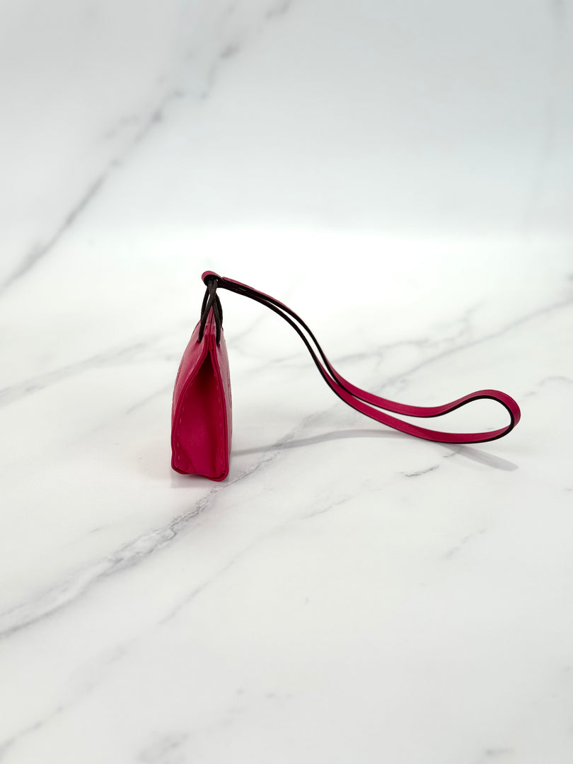 Hermes Sac Pink Bag Charm
